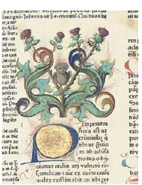 Section of a page from the Codex Justinianus.